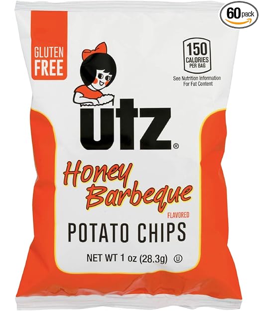 Utz Potato Chips Honey Barbeque 1.50 Oz