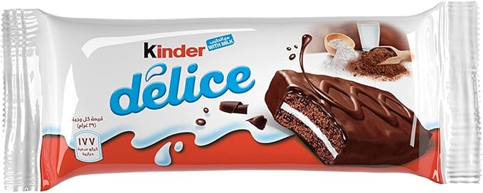 Kinder "Delice" Chocolate Bars 42g