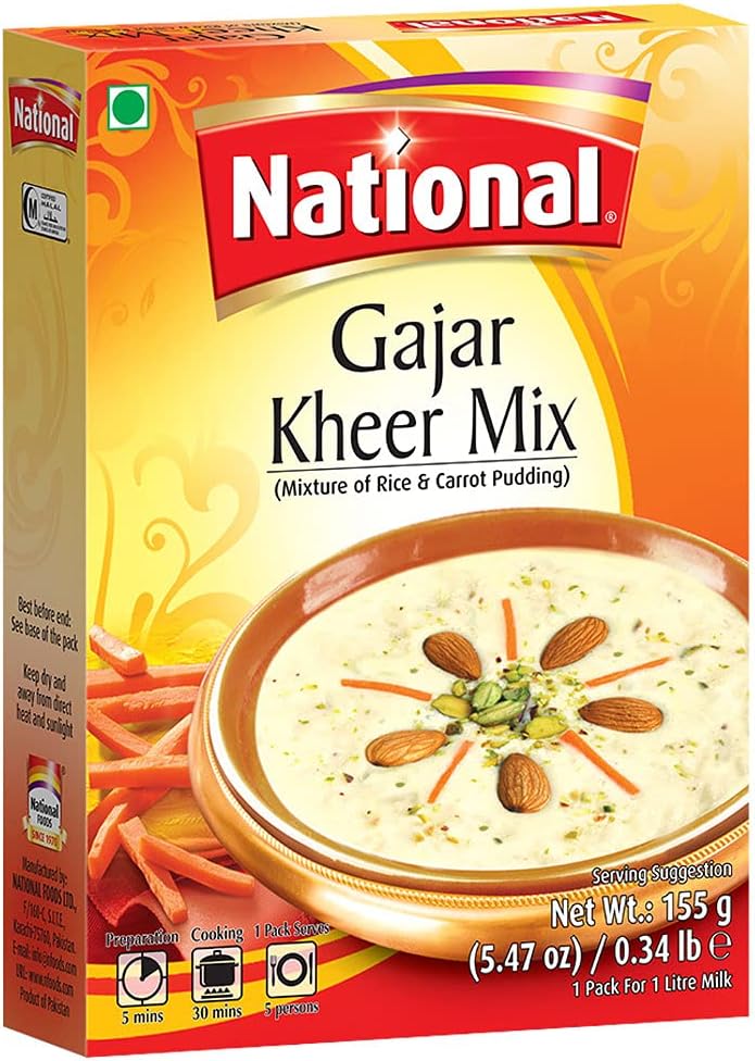 Wholesale National Gajar Kheer Mix 155g- Bulk