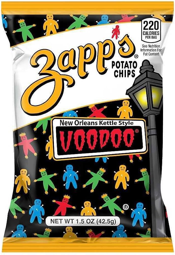 Zapps Chips Chip Potato Voodoo Limited Edition 1.5 Oz