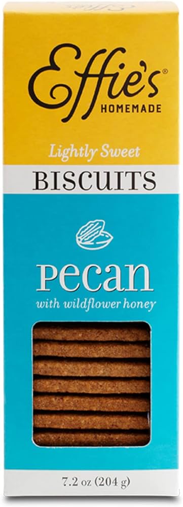 Effie's Pecan Biscuits 7.2oz 12ct