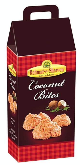 Wholesale Rehmant-E-Shereen Coconut Bites 250g- Bulk