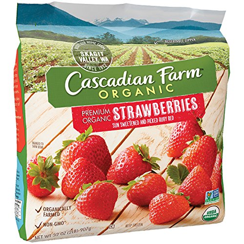 Cascadian Farm Organic Strawberries 32 Oz Bag