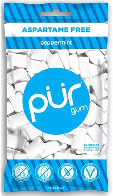 Wholesale Pur Gum Peppermint 2.72 Oz Bag- Bulk
