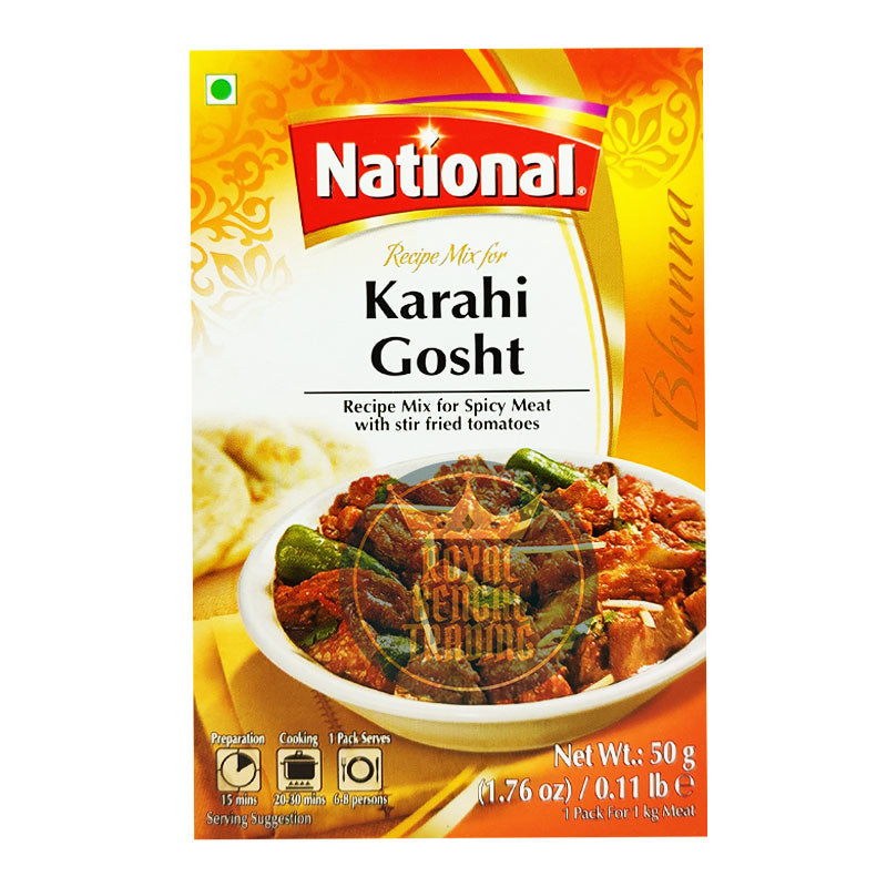 Wholesale National Karahi Gosht Spice Mix 50g- Bulk