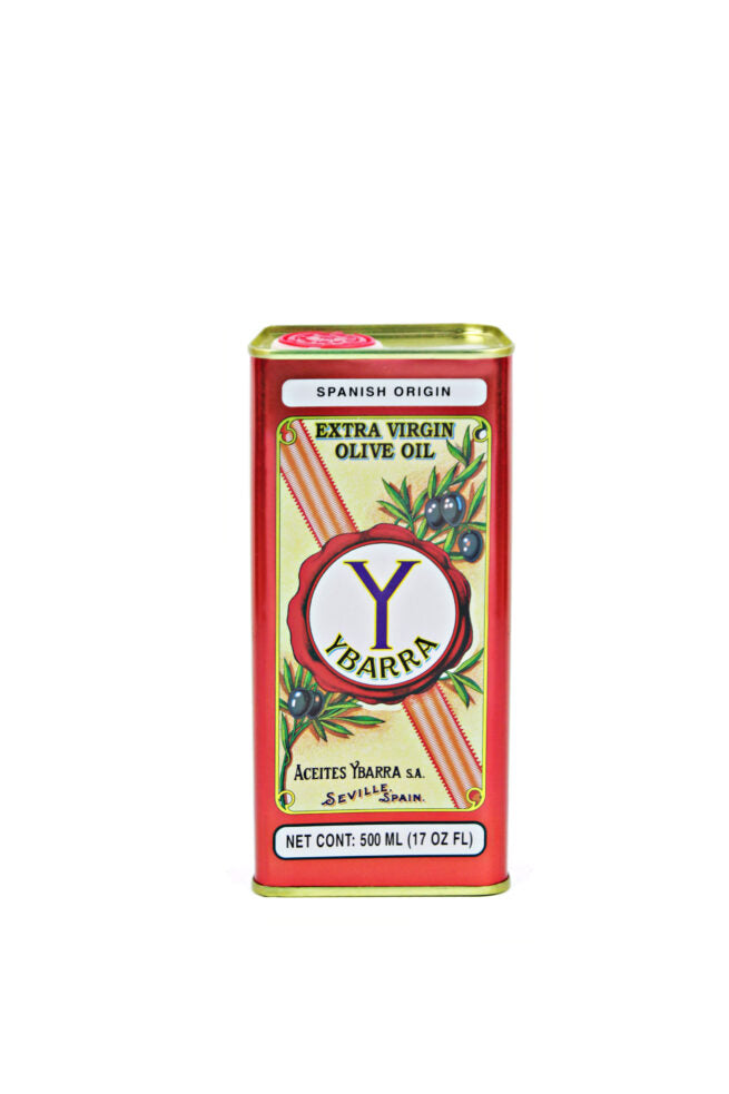 Wholesale Ybarra Extra Virgin Olive Oil Tin 16 oz- Bulk