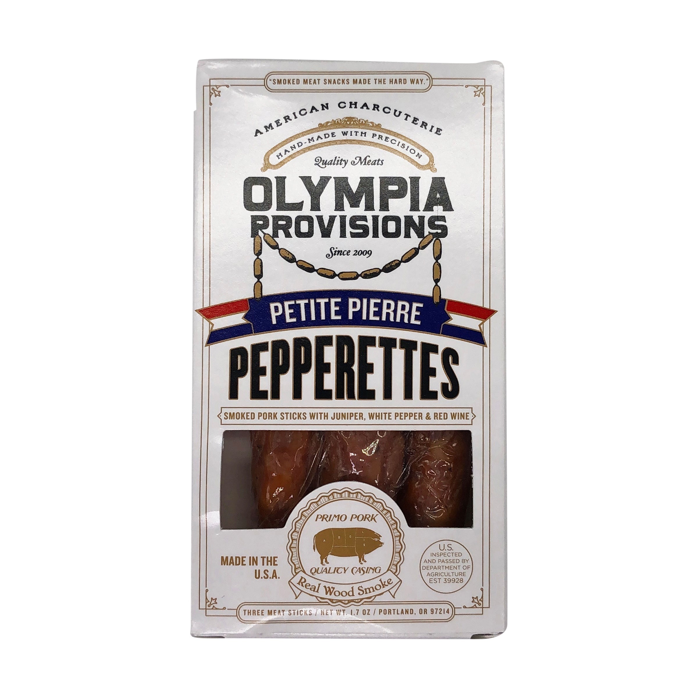 Olympia Provisions Petite Pierre Pepperettes  1.7oz 30ct