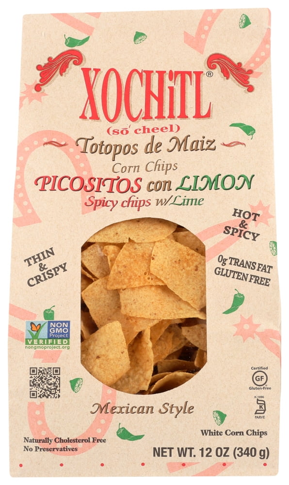 Xochitl Totopos de Maiz Picositos con Limon 16 Oz