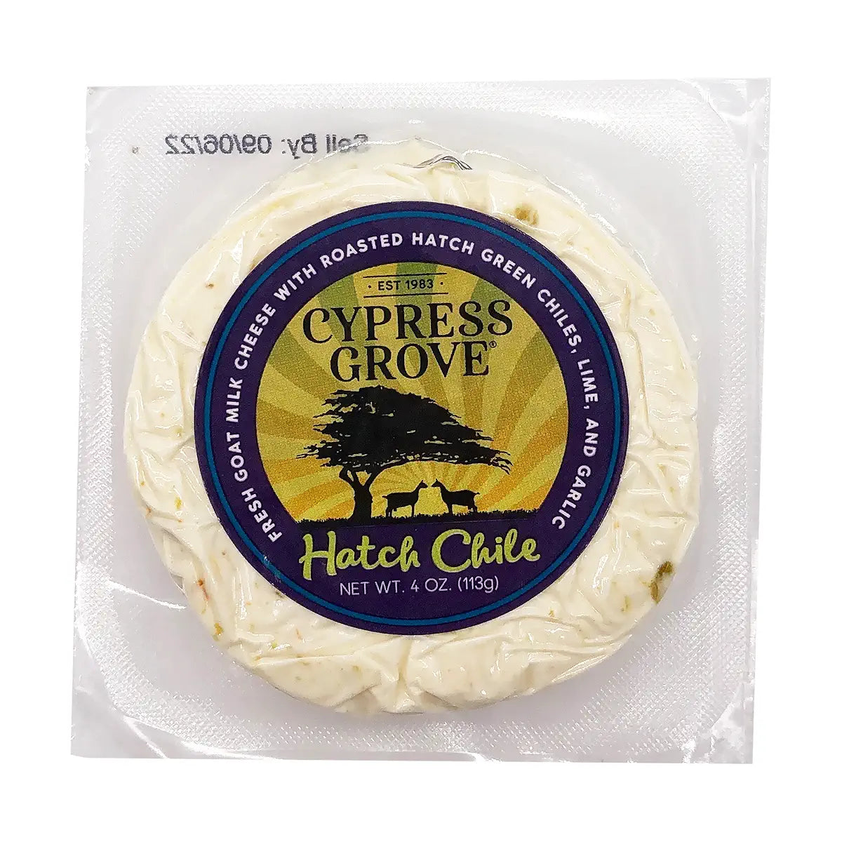Wholesale Hatch Chili Chevre (Seasonal) Cheese 4 OZ- Bulk