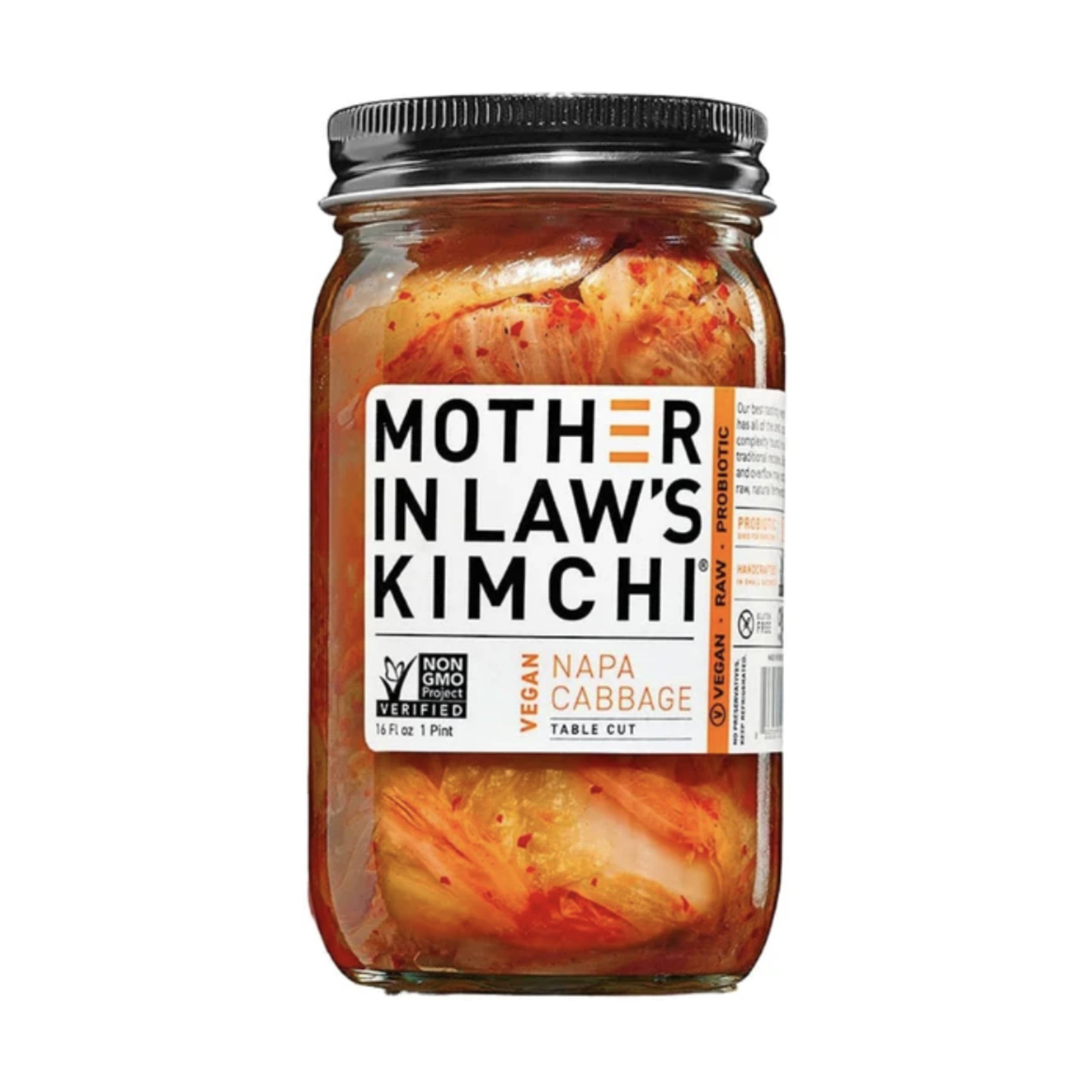Mother in Law's Kimchi Vegan Napa Cabbage Kimchi 250ml 6ct