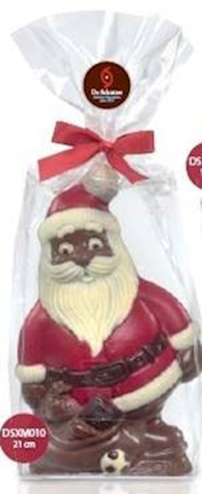 Wholesale Santa With Toys - Red Decorated In Bag With Ribbon 8.82 Oz. Bags-6 Ct Case Bulk