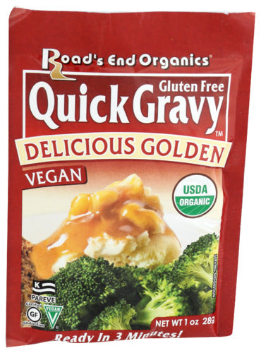 Wholesale Roads End Organic Golden Gravy Mix Gluten Free 1 oz Bag- Bulk