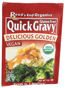Wholesale Roads End Organic Golden Gravy Mix Gluten Free 1 oz Bag- Bulk