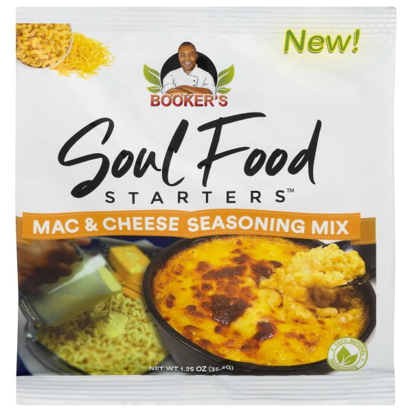 Bookers Soul Food Starters Mac Cheese Seas Mix 1.25 oz