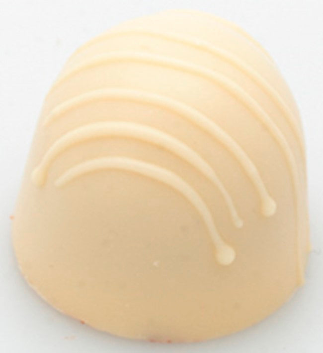 Wholesale White Chocolate Champagne Truffle with Champagne Ganache Filling 2.2 LB- Bulk
