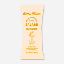 Wholesale Salt & Twine Limoncello Salami Chub 5 OZ- Bulk