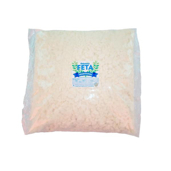 Odyssey Traditional Crumbled Feta Cheese 5lb 2ct