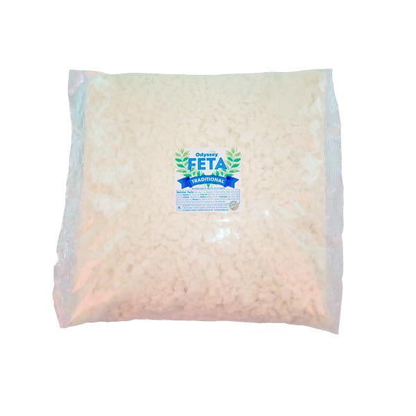 Odyssey Traditional Crumbled Feta Cheese 5 LB