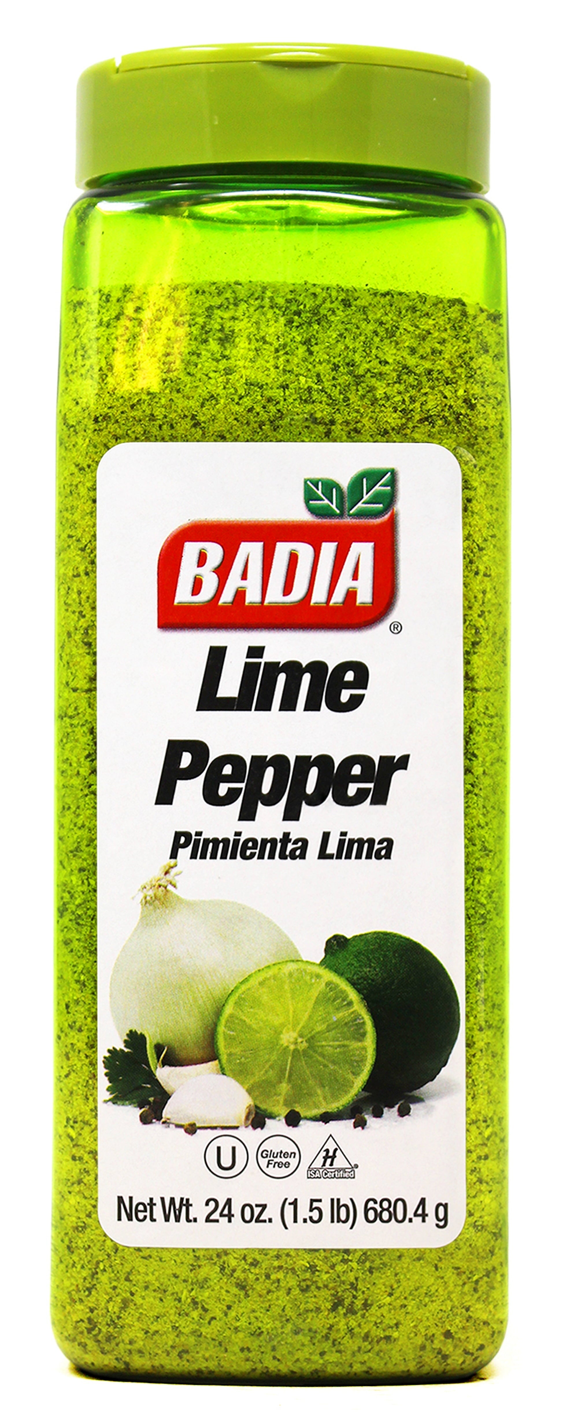 Badia Lime Pepper Seasoning Blend 24 oz Shaker