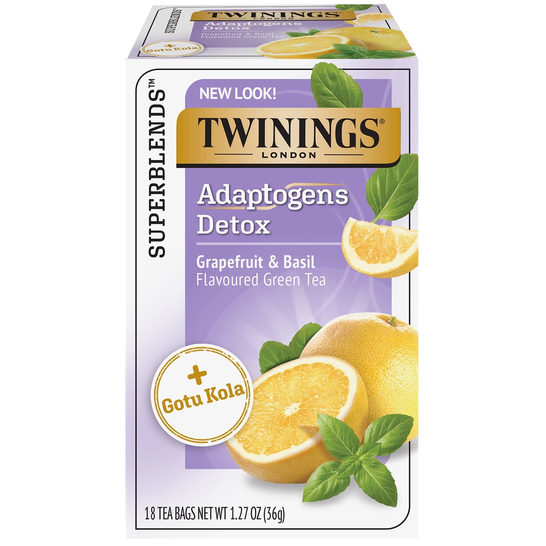 Twining Tea Adaptogens Detox Green Tea 1.27 Oz