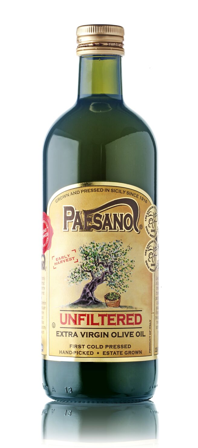 Paesanol Sicilian Unfiltered Extra Virgin Olive Oil 1 LT