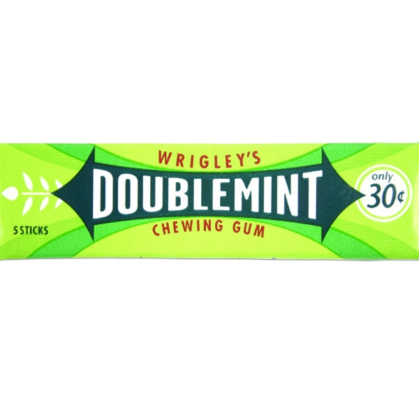 Wrigley's Doublemint Chewing Gum 0.9 Oz Pack