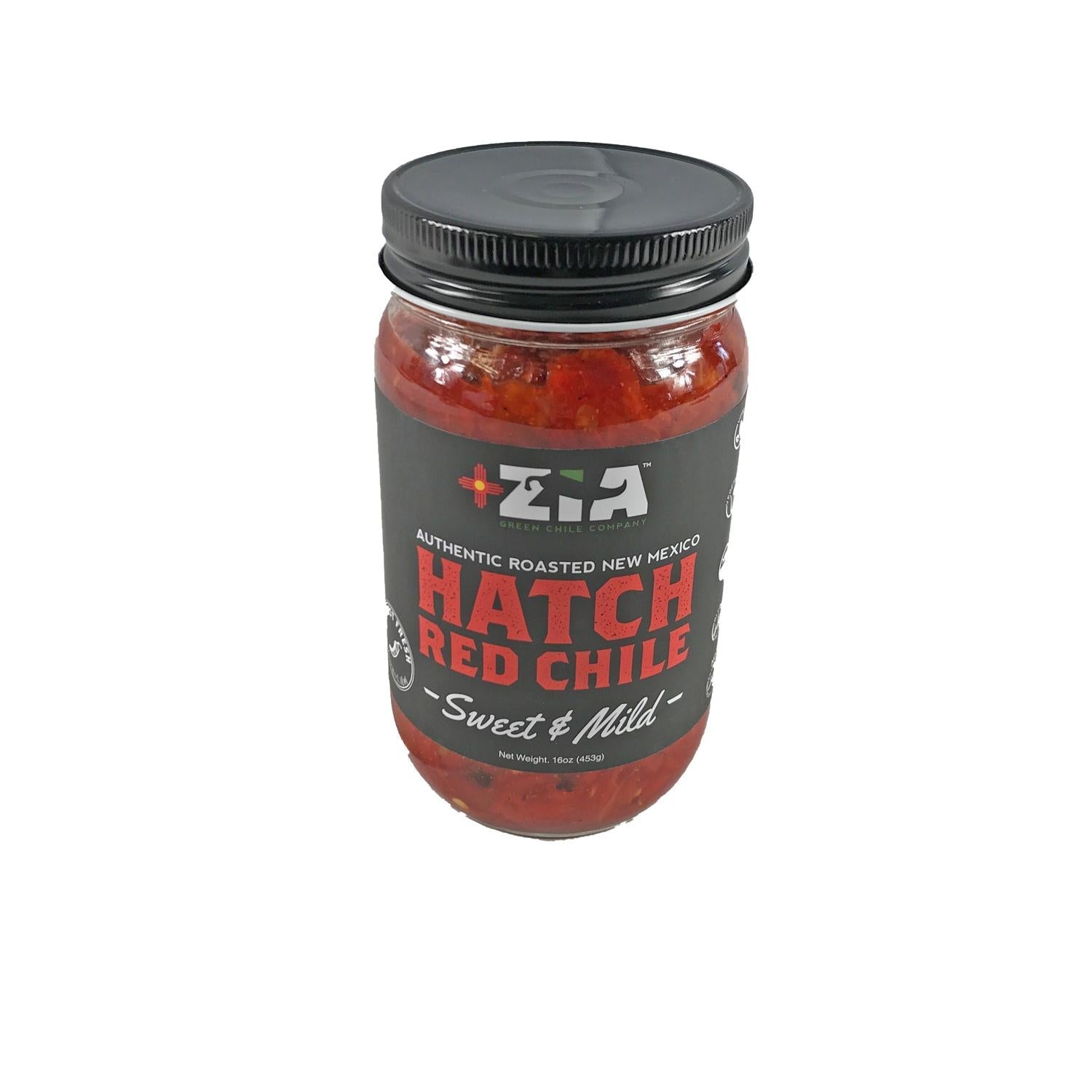 Wholesale Zia™ Green Chile Company Hatch Red Chilis Sweet & Mild 16 Oz Jar- Bulk
