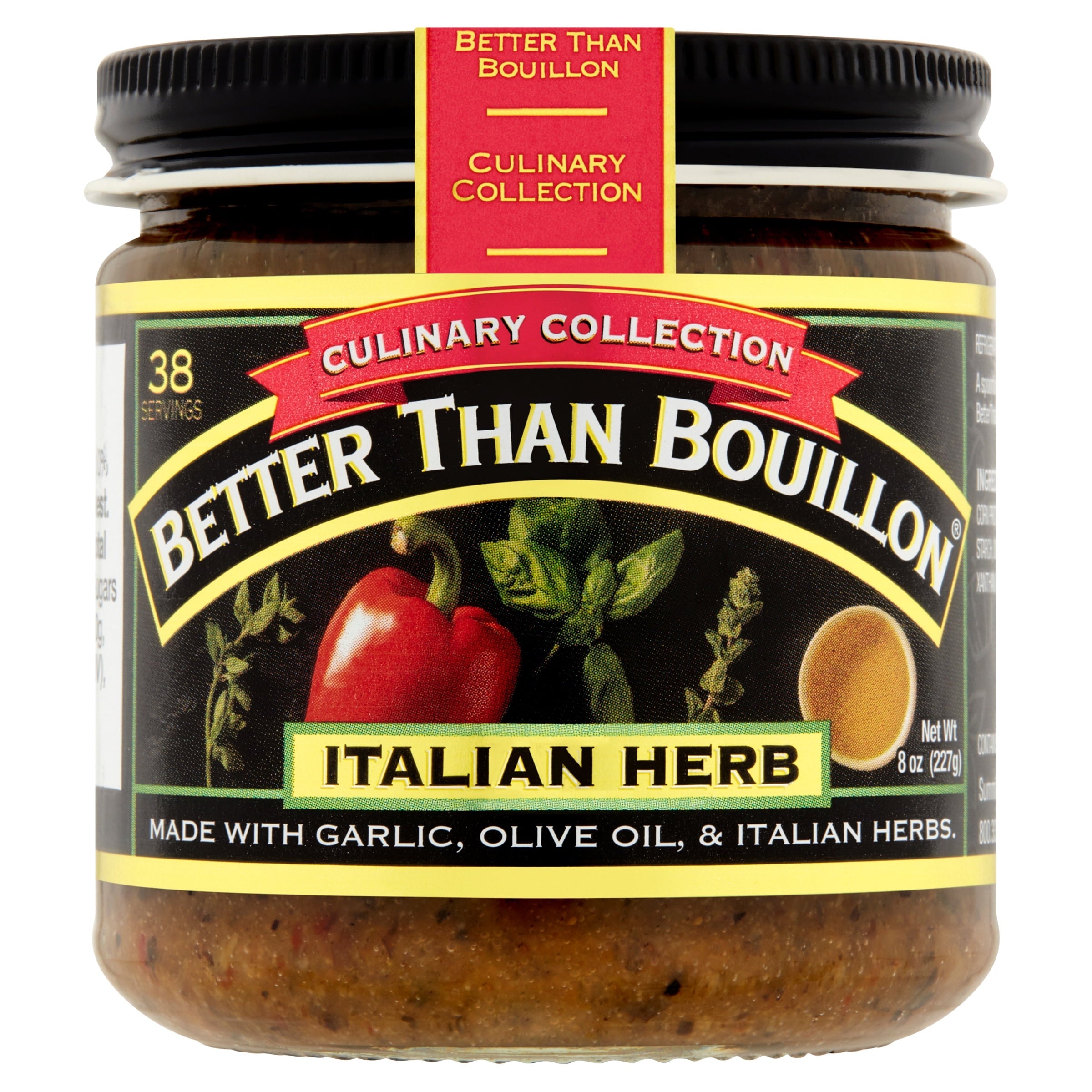 Better Than Bouillon Culinary Collection Italian Herb Base 8 oz Jar