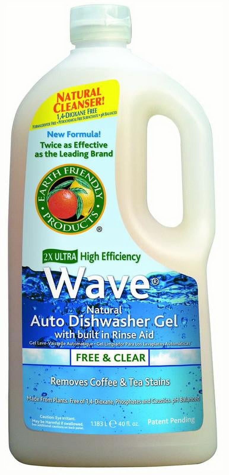 Ecos Wave Dishwasher Gel 40 Fl Oz Bottle