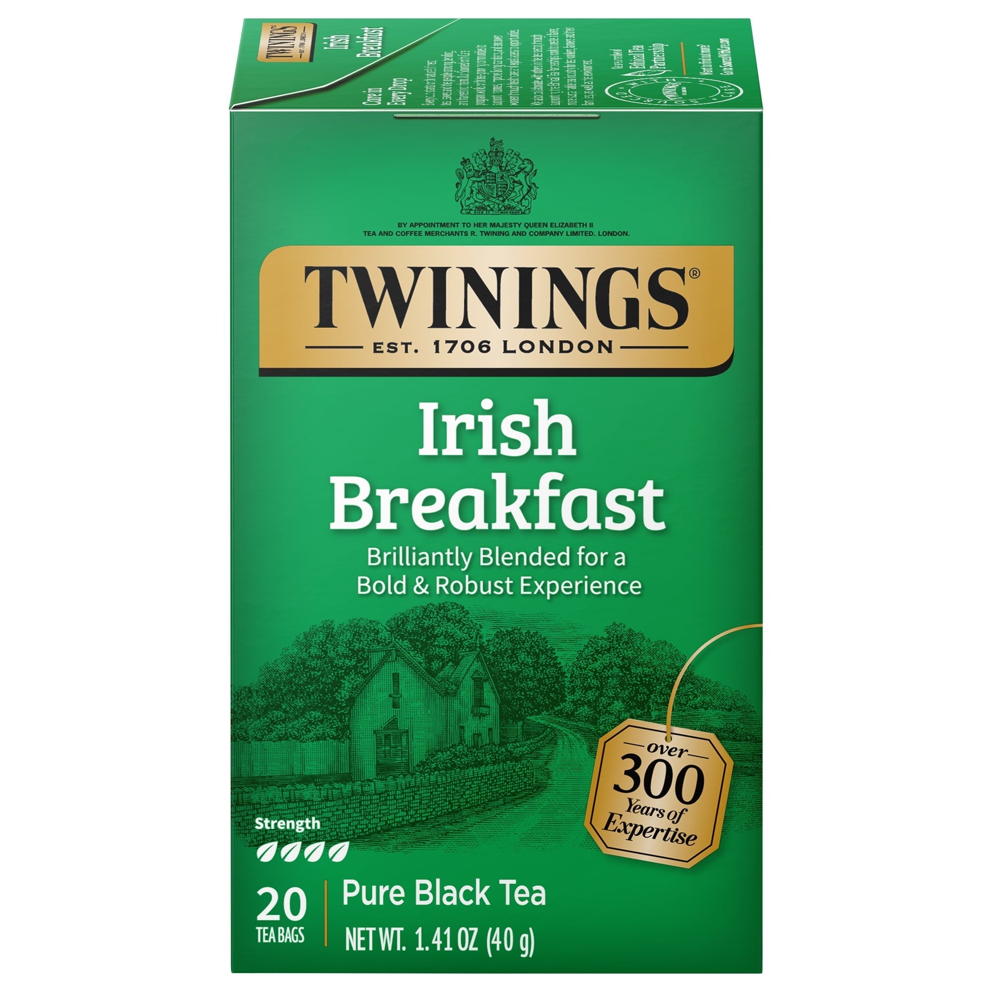 Twinings Irish Breakfast Tea, Tea Bags 1.41 Oz