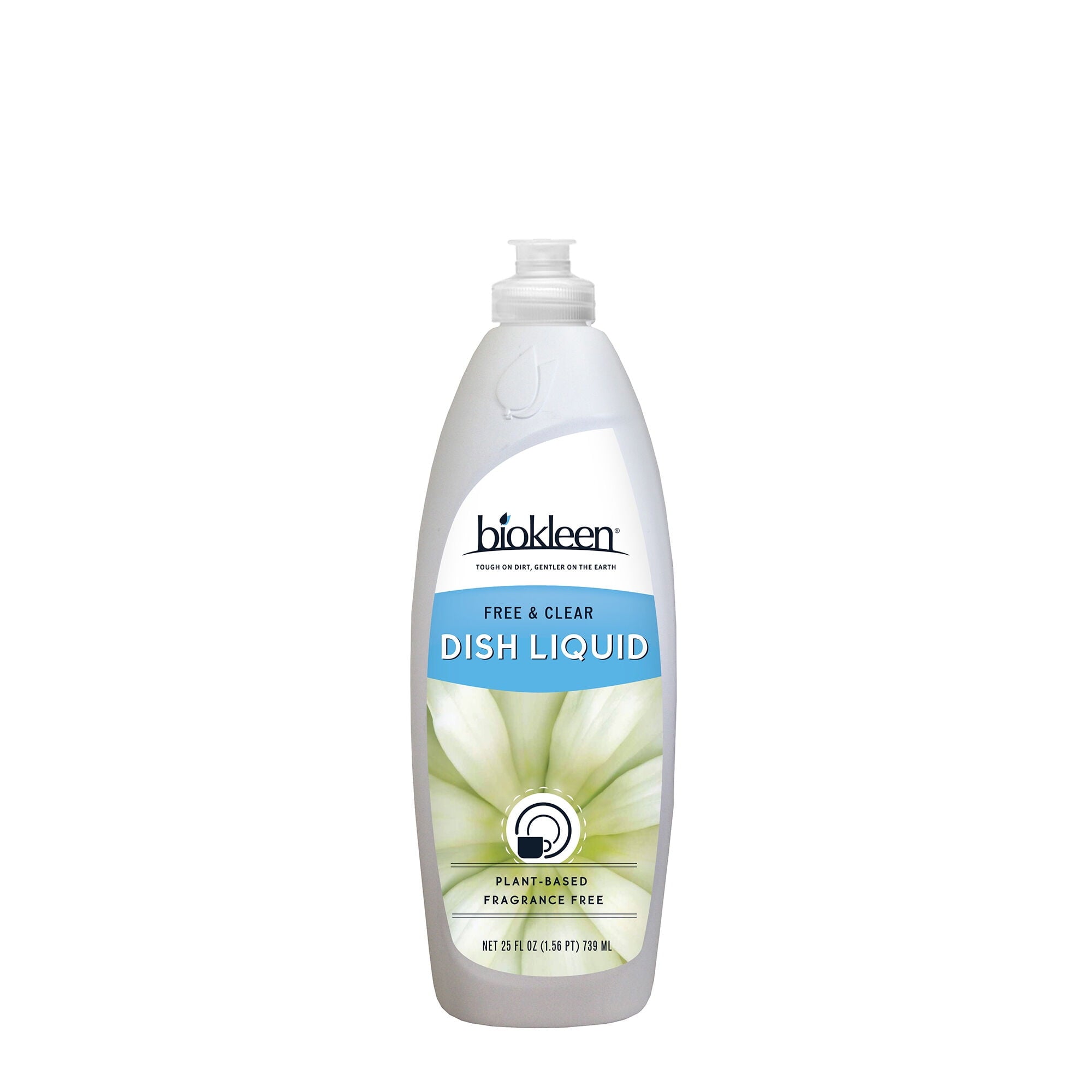 Biokleen Dishwasher Liquid Natural Free and Clear 25 oz Bottle