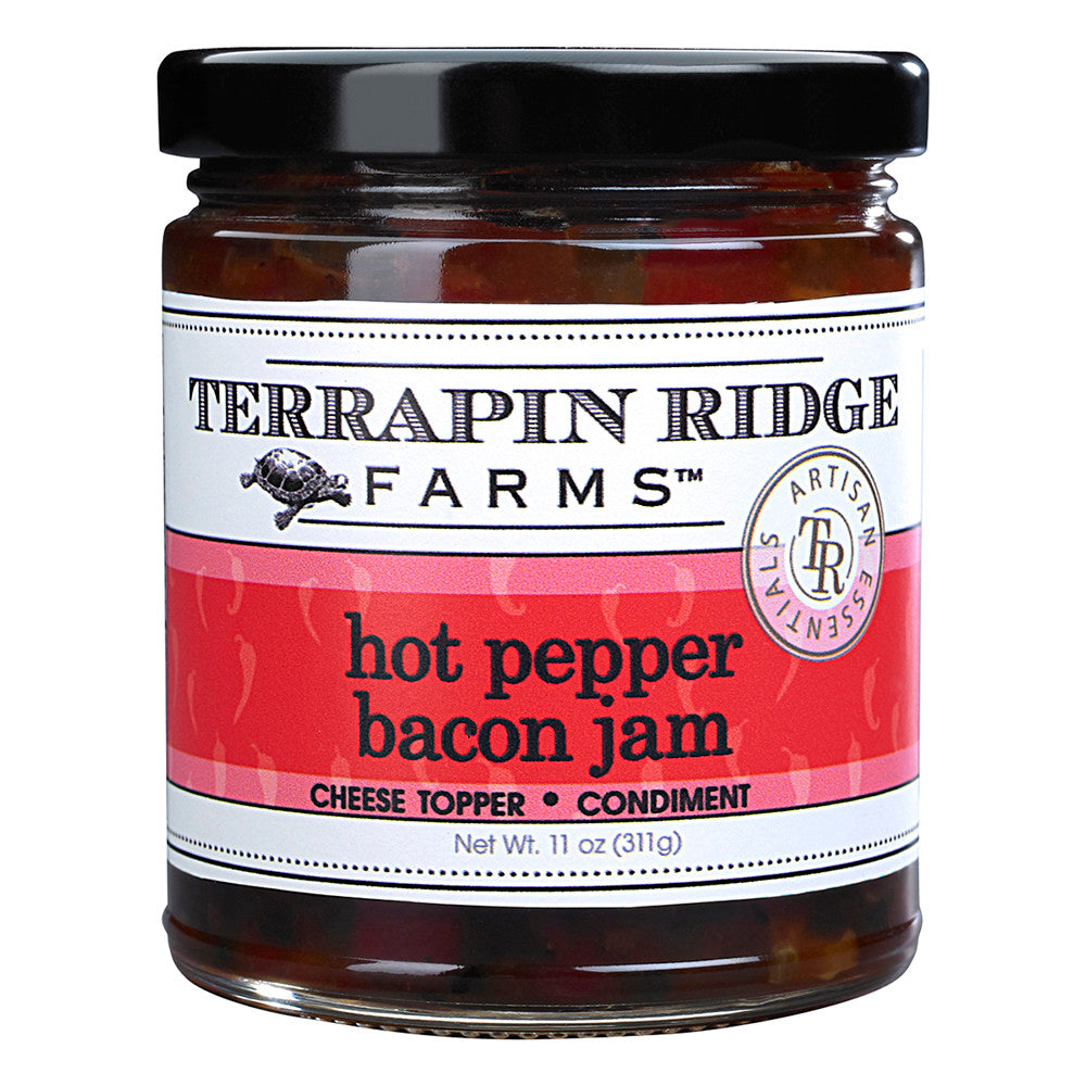 Wholesale Terrapin Ridge Hot Pepper Bacon Jam 11 Oz Jar *Fl Dc Only*- Bulk