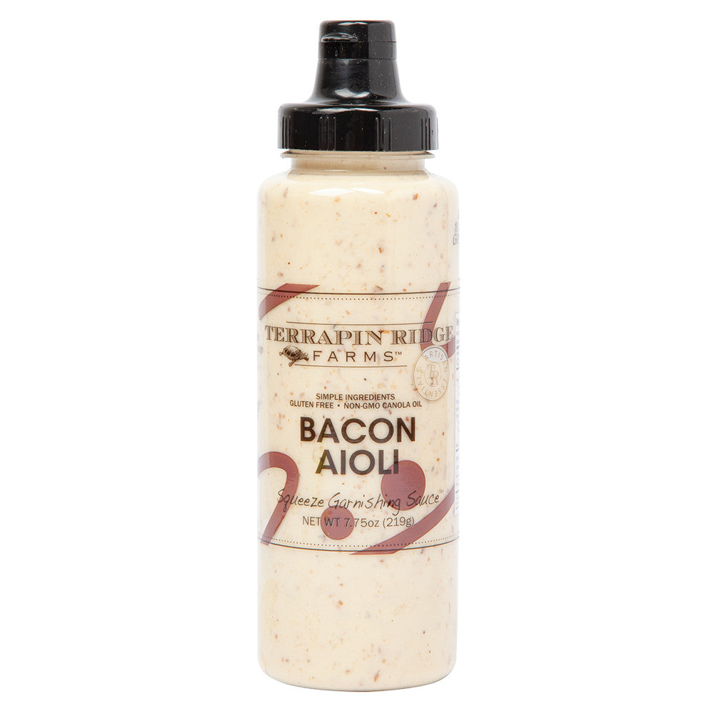 Wholesale Terrapin Ridge Bacon Aioli 9 Oz Squeeze Bottle *Fl Dc Only*- Bulk