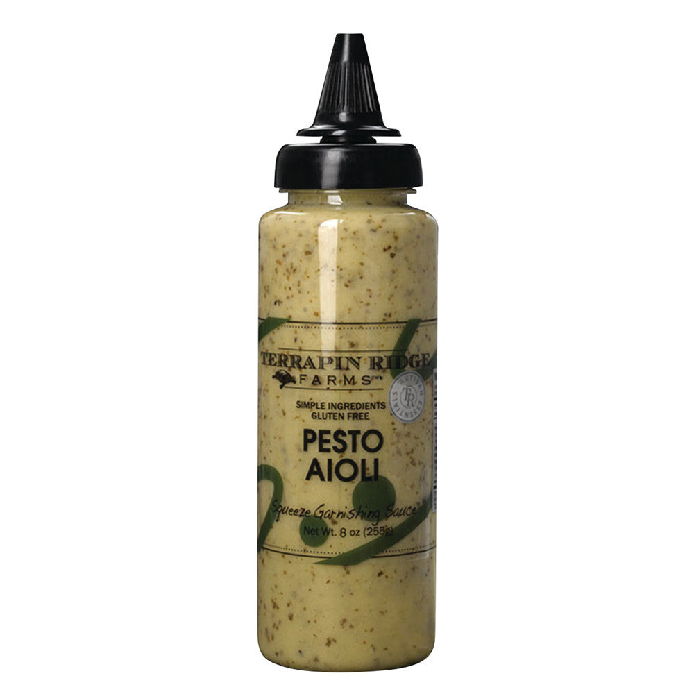 Wholesale Terrapin Ridge Pesto Aioli 9 Oz Bottle *Fl Dc Only*- Bulk