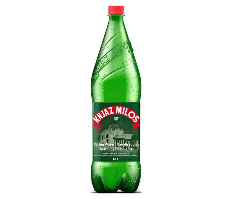 Wholesale Knjaz Milos Mineral Water 1.5 ltr-6 Ct Case Bulk