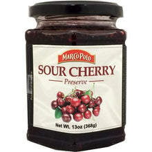 Marco Polo Sour Cherry Preserves 13Oz Jar