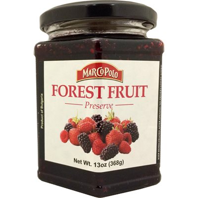 Wholesale Marco Polo Forest Fruit Preserves 13Oz Jar-12 Ct Case Bulk