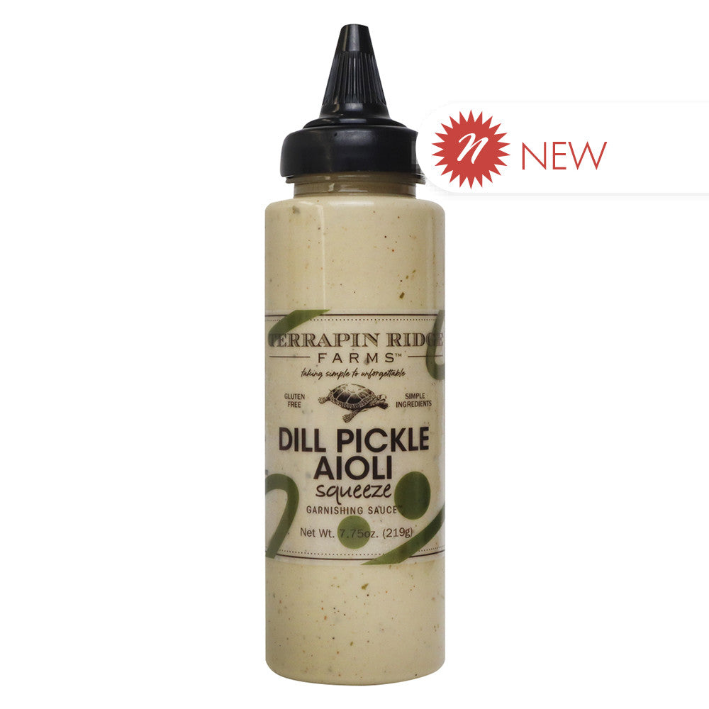 Wholesale Terrapin Ridge Dill Pickle Aiolie Garnish 8 Oz Bottle *Fl Dc Only*- Bulk