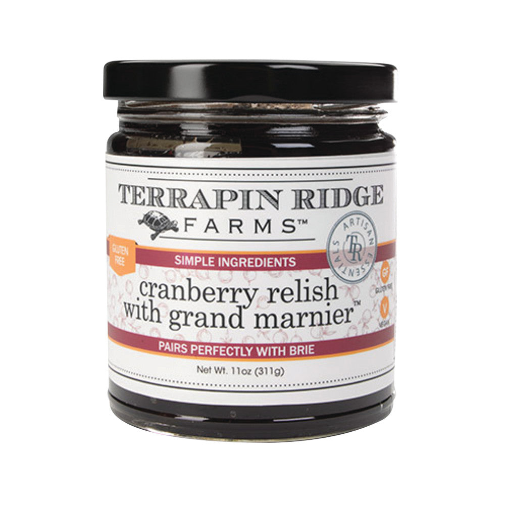 Wholesale Terrapin Ridge Cranberry Relish With Grand Marnier 11 Oz Jar *Fl Dc Only*- Bulk