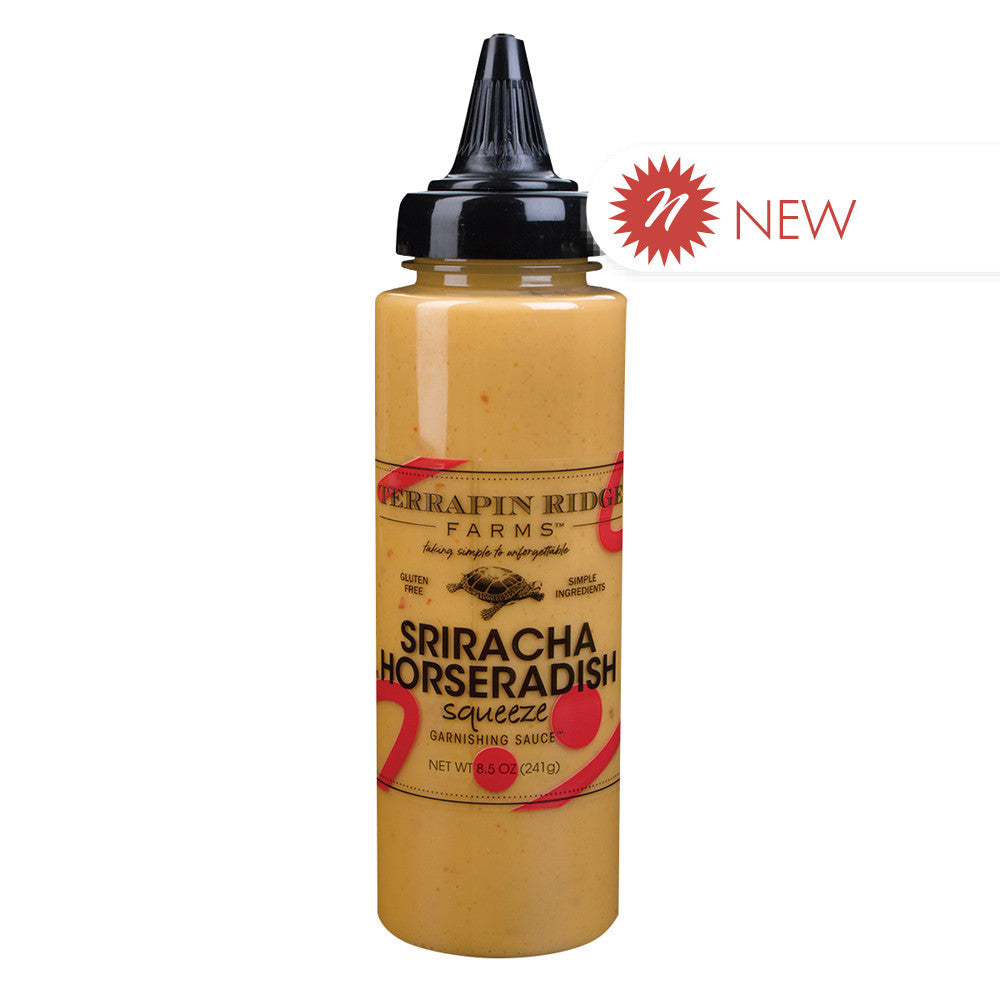 Wholesale Terrapin Ridge Horseradish Sriracha 8.5 Oz Squeeze Bottle *Fl Dc Only*- Bulk