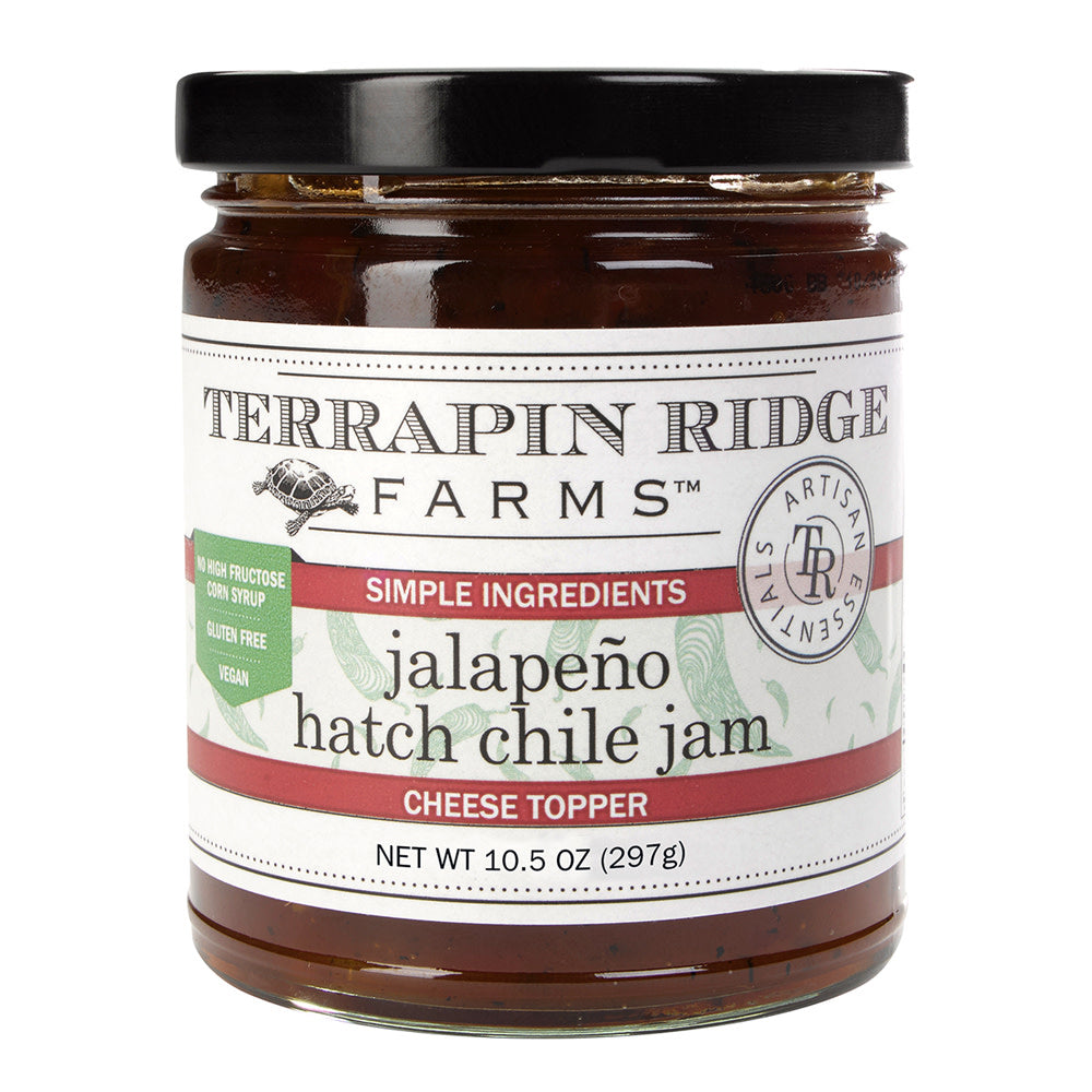 Wholesale Terrapin Ridge Jalapeno Hatch Chile Jam 10.5 Oz *Fl Dc Only*- Bulk