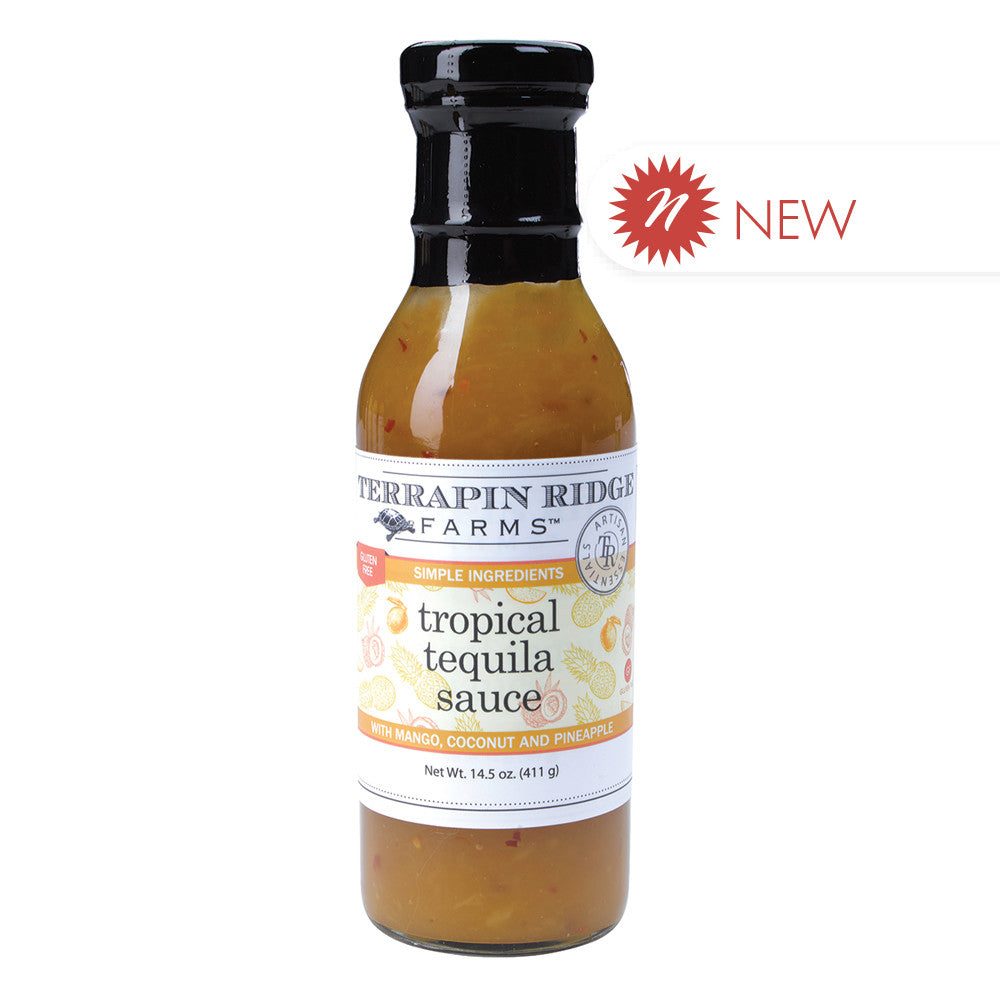 Wholesale Terrapin Ridge Tropical Tequila Sauce 12 Oz Bottle *Fl Dc Only*- Bulk