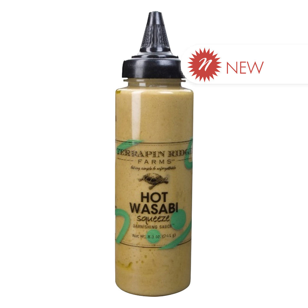 Wholesale Terrapin Ridge - Hot Wasabi Garnish Squeeze - 8.5Oz- Bulk