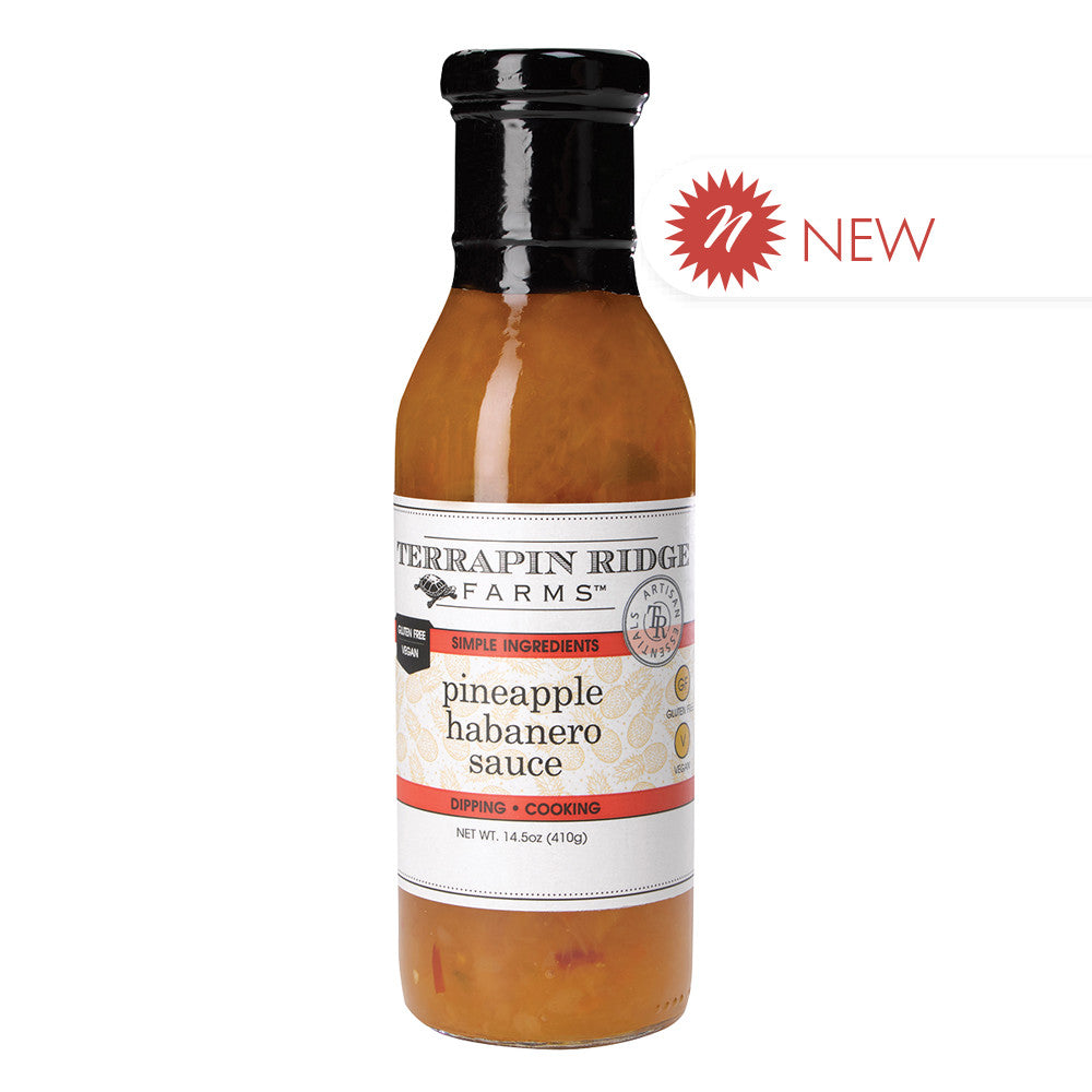 Wholesale Terrapin Ridge - Pineapple Habanero Sauce - 14.5Oz- Bulk