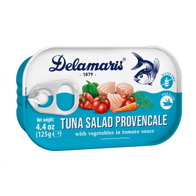 Wholesale Delamaris Provencale Tuna Salad 125G Tin- Bulk