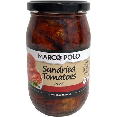 Wholesale Marco Polo Sundried Tomatoes In Oil 11.6Oz (330G) Jar-12 Ct Case Bulk