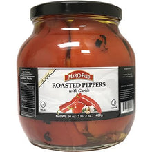 Marco Polo Roasted Peppers With Garlic 50 Oz Jar