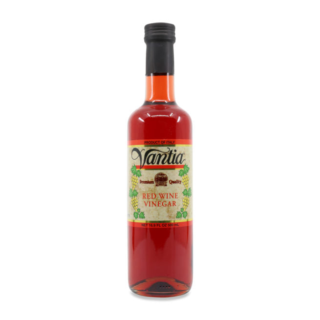 Wholesale Vantia Italian Red Wine Vinegar 16.9 OZ-12 Ct Case Bulk