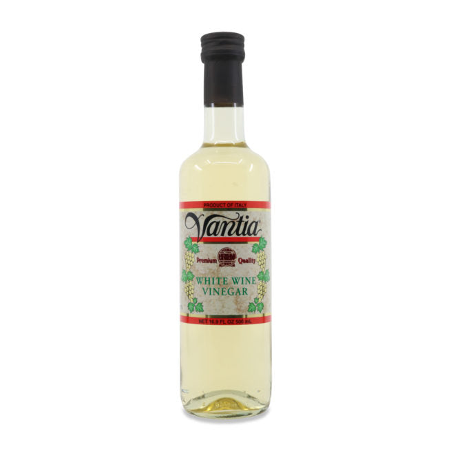 Wholesale Vantia Italian White Wine Vinegar 16.9 OZ-12 Ct Case Bulk