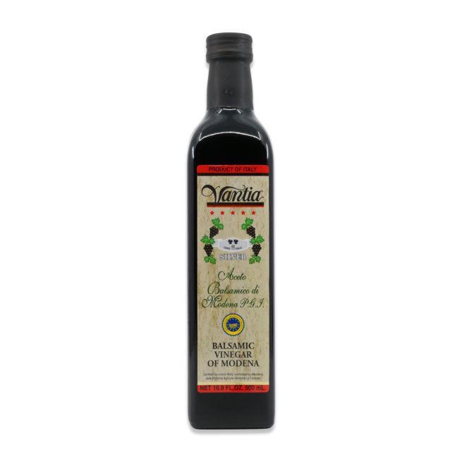 Wholesale Vantia Balsamic Vinegar of Modena - 2 Leaves 16.9 OZ-12 Ct Case Bulk